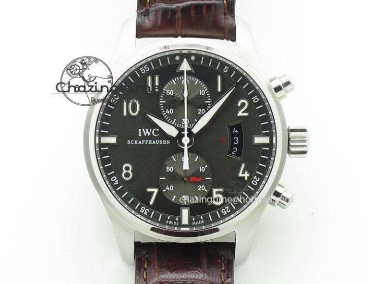 MIROTIME 0107 Mark XVII IW326504 MKS 1:1 Best Edition Black Dial On SS Bracelet MIYOTA 9015 V Durable 7210